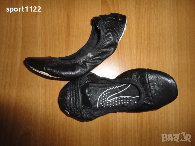 N37 Lacoste/естествена кожа/дамски балеринки