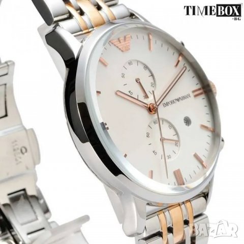 Emporio Armani AR0399 Gianni Chronograph. Нов мъжки часовник, снимка 3 - Мъжки - 38800953