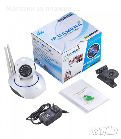 БЕЗЖИЧНА ВЪРТЯЩА КАМЕРА БЕБЕФОН WIFI - код  1950, снимка 2 - IP камери - 34236051