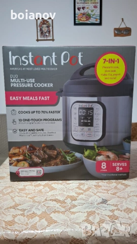 Продавам Мултикукър Instant Pot Duo, снимка 9 - Мултикукъри - 54029036