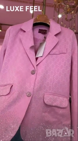 Gucci ⚜️Страхотно Дамско Сако , снимка 10 - Сака - 53966840