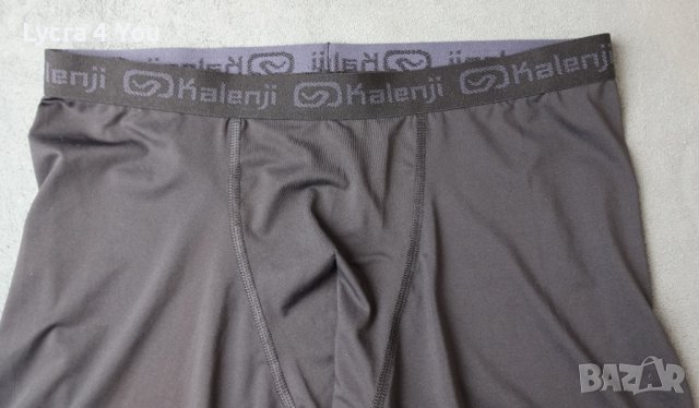 Kalenji L черни мъжки боксерки/къс клин, снимка 6 - Бельо - 39507306