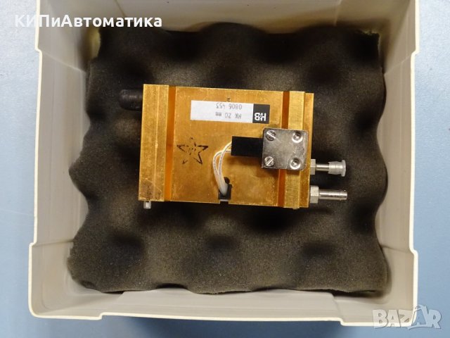 кюветна камера от рефрактометър Hartmann&Braun MK 20mm CO2, снимка 9 - Резервни части за машини - 37203881