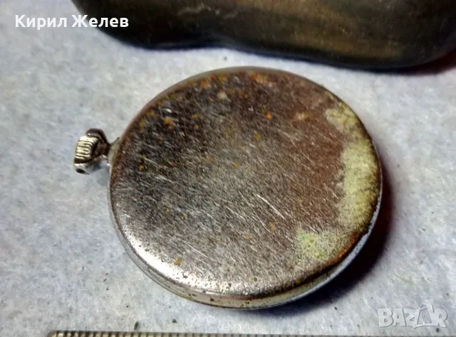 ЗАРЯ 21 КАМЕНЬ СДЕЛАНО в СССР Стар РЯДЪК КОЛЕКЦИОНЕРСКИ РУСКИ ДЖОБЕН ЧАСОВНИК ФУНКЦИОНИРАЩ 49657, снимка 10 - Антикварни и старинни предмети - 48609873