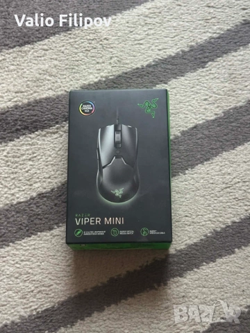 Геймърска мишка Razer Viper Mini - Като нова / Пълен комплект