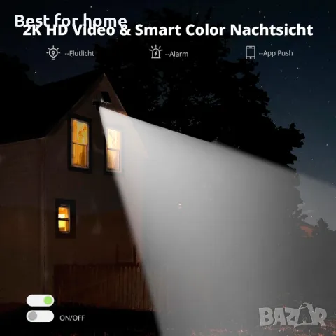  Безжична, соларна ,външна камера за наблюдение със SIM карта ZUMIMALL, снимка 8 - Аналогови камери - 50021436