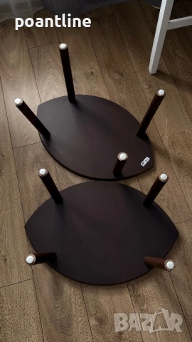 IKEA премиум колекция STOCKHOLM Комплект масички 2 бр. ИКЕА, снимка 5 - Маси - 53281501