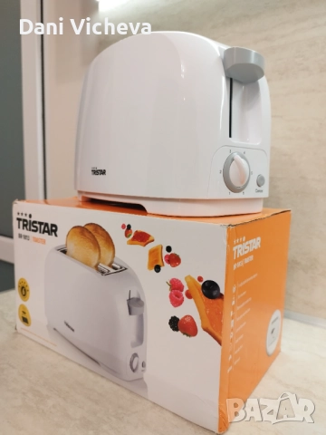 Тостер Tristar BR-1013 за 2 филийки, снимка 4 - Тостери - 52737610