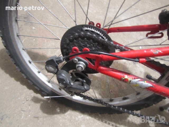 Детско колело СКОТ/драг/ 20 цола гуми,скорости Шимано,степенка,удължена седалка; в добро състояние;в, снимка 3 - Велосипеди - 40480813