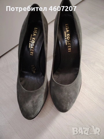 Нови кожени обувки , снимка 2 - Дамски обувки на ток - 53955454