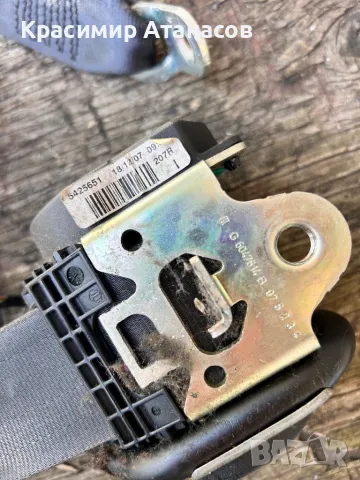 Предпазен колан преден ляв за Сеат Алтеа XL. 2005-2014г, снимка 3 - Части - 50410857