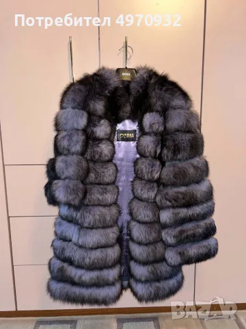 Палто от лисича кожа, снимка 4 - Палта, манта - 56377762