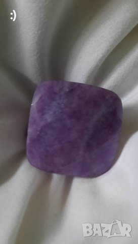Масивен пръстен от АМЕТИСТ, снимка 13 - Пръстени - 40689026