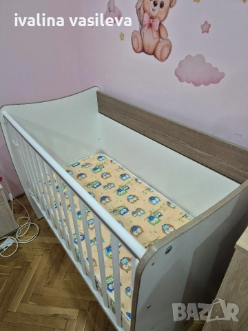 Бебешко легло Лорели, снимка 3 - Бебешки легла и матраци - 53234544