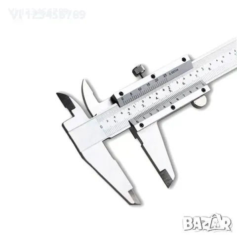 Класически стоманен шублер с нониус, 300 /0,01 mm, снимка 1