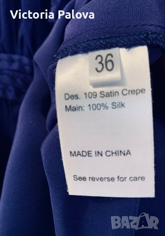 Разкошна рокля коприна, снимка 12 - Рокли - 40187128