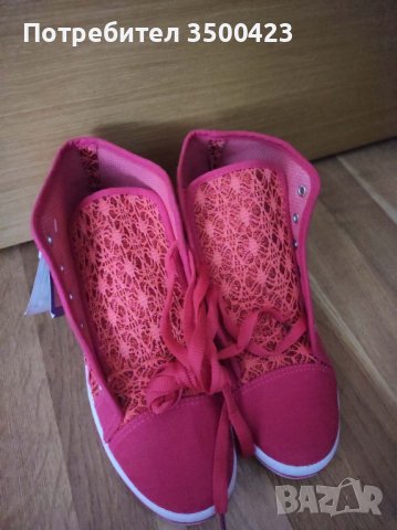 Дамски цикламени обувки, снимка 3 - Дамски ежедневни обувки - 38089538