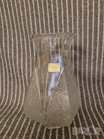 Стъклена ваза Luminarc - Франция, снимка 3 - Декорация за дома - 52291878