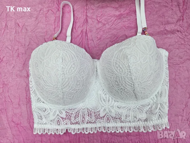Intimissimi бял дантелен сутиен EU 90C, италиански НОВ, снимка 2 - Бельо - 55876704