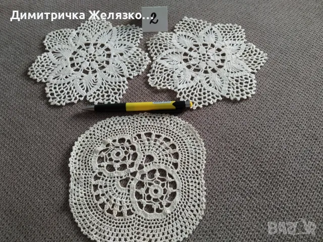 Мельота ръчно плетени на една кука, снимка 2 - Декорация за дома - 28927723