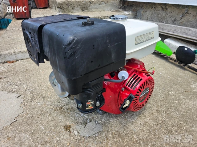 ДВИГАТЕЛ HONDA GX 270. 9.КОНЯ. ХОРИЗОНТАЛЕН ВАЛ. ПЕРФЕКТЕН. , снимка 7 - Други стоки за дома - 51117969