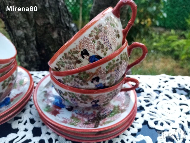 Японски сет за чай - 6 бр., снимка 2 - Сервизи - 51184333
