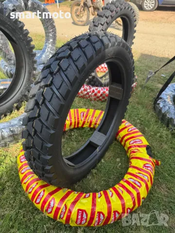 Шосейна ендуро гума 110/90/17 средна твърдост, снимка 1