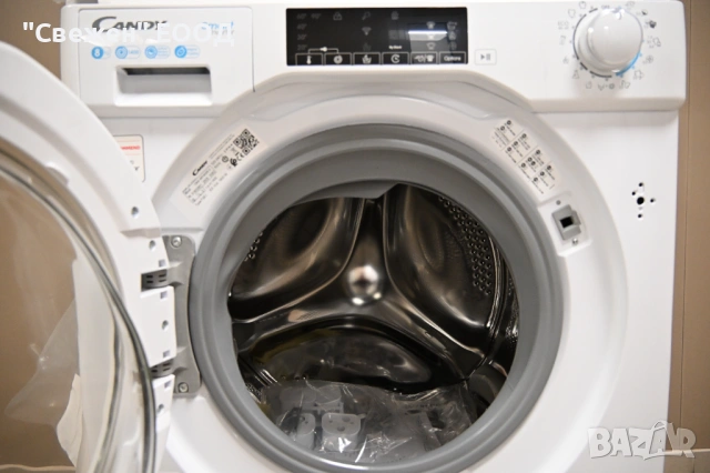 Пералня за вграждане CANDY CBW 48TWME-S програма с пара, инверторен мотор, снимка 7 - Перални - 53324811