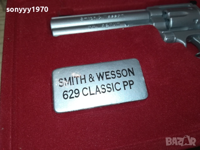 SMITH & WESSON 629 CLASSIC PP МЕТАЛЕН ПИСТОЛЕТ ЗА КОЛЕКЦИЯ-ВНОС SWISS 2109251244 , снимка 3 - Колекции - 51785269