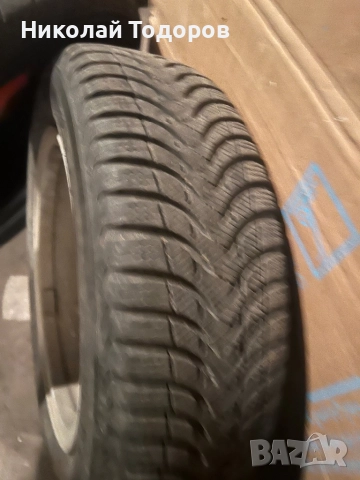 Зимни гуми Michelin 2 бр. и ESA Tecar 2 бр. 185/60/15, снимка 4 - Гуми и джанти - 52296580