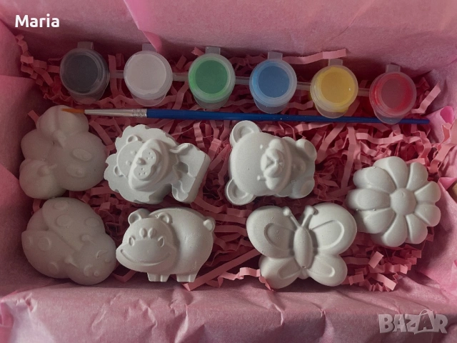 Гипсови фигурки, снимка 2 - Рисуване и оцветяване - 54096592