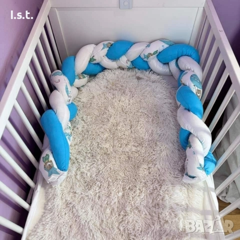 Обиколник плитка, снимка 2 - Спално бельо и завивки - 51565536