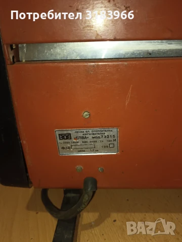 стара ретро печка с два реотана работеща № 7, снимка 4 - Печки, фурни - 51172610