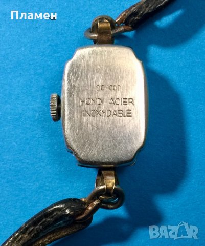 Позлатени дамски,16 камъка.Заря,Лъч,руски и NAKAR швейцарски, снимка 6 - Антикварни и старинни предмети - 35169724