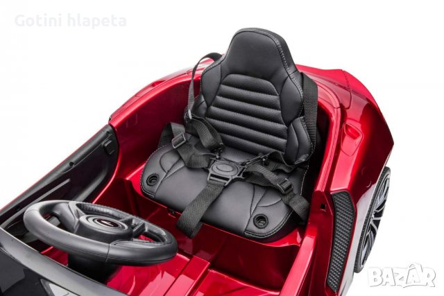 Акумулаторен КОЛА Licensed Mclaren GT 12V с меки гуми с Кожена седалка MP3, снимка 10 - Детски велосипеди, триколки и коли - 37014489