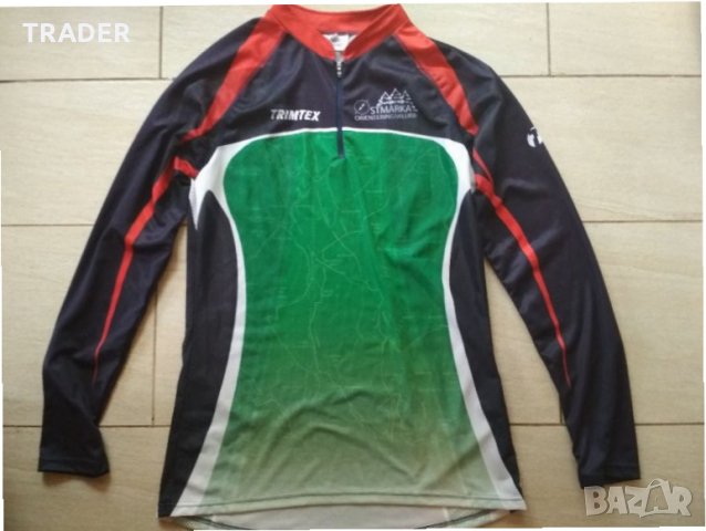 Вело джърси спортна тениска блуза термо бельо TRIMTEX , снимка 3 - Спортни екипи - 32177366