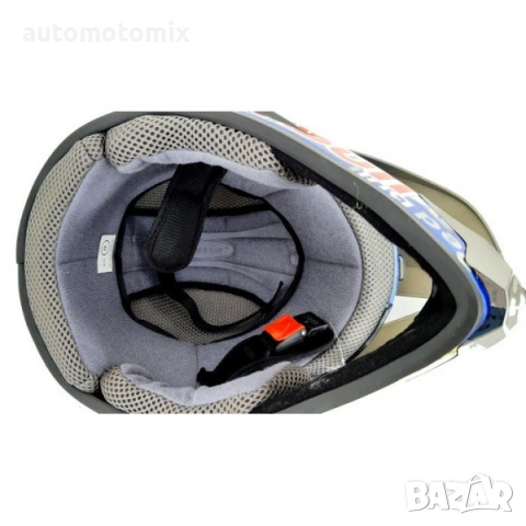 Кросова каска за мотор Red Bull, снимка 4 - Аксесоари и консумативи - 32395686