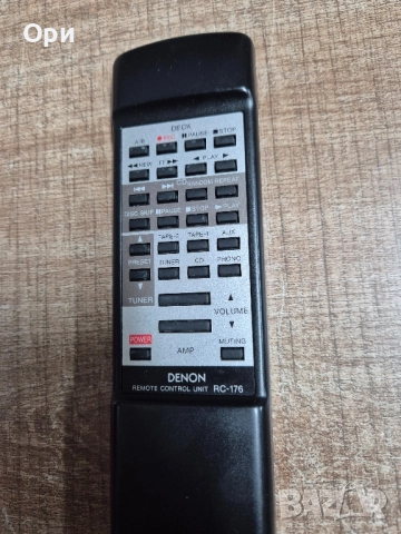 Дистанционно Denon RC-176, снимка 2 - Ресийвъри, усилватели, смесителни пултове - 52250546