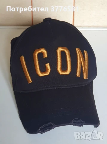 Оригинална шапка DSQUARED2 Black