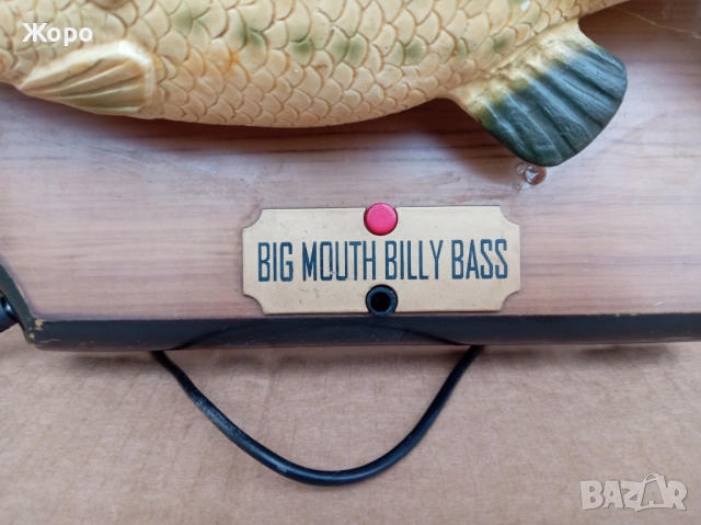 ретро пееща и танцуваща риба BIG MOUTH BILLY BASS, снимка 3 - Други ценни предмети - 52859604