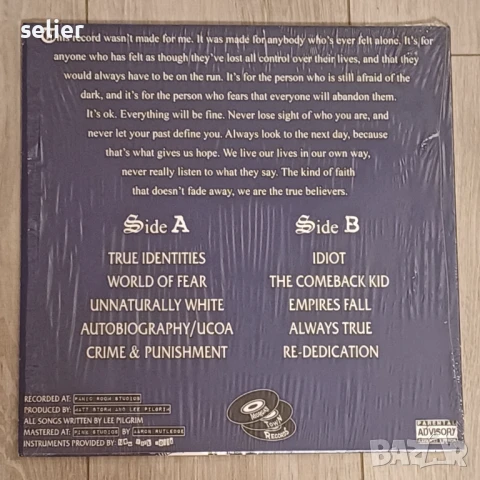 Предлагам на феновете на пънка и рока една страшно рядка плоча:  Solo Round ‎– Songs Of A True Belie, снимка 2 - Грамофонни плочи - 50668537
