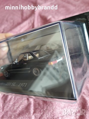Mercedes Benz 1.43 350 SL 1971 Ixo Deagostini, снимка 13 - Колекции - 42875152