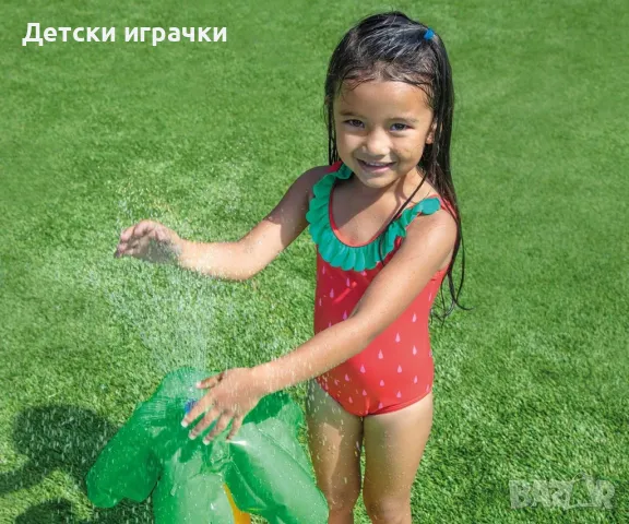 Надуваем център за игра Intex Little Dino Дино, 191х152х58 см, PVC, за деца, снимка 6 - Надуваеми играчки - 49925860