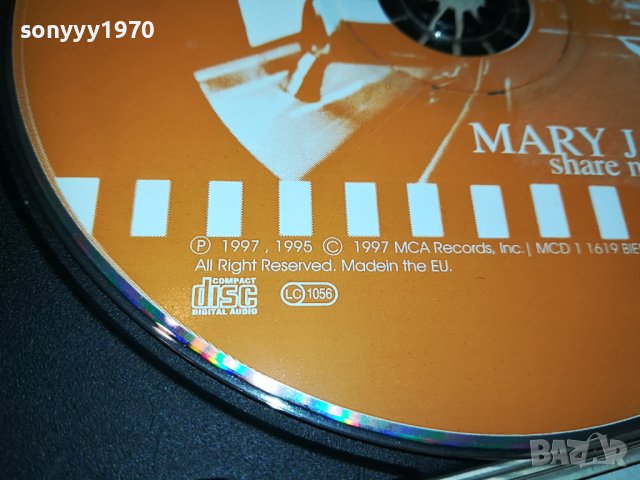 MARY J.BLIGE CD 1209231721, снимка 12 - CD дискове - 42167492