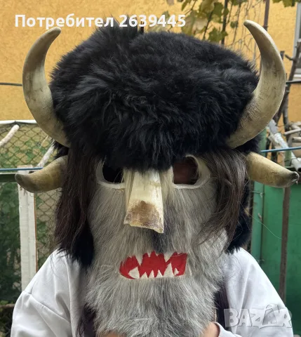 кукерска маска нова, снимка 3 - Антикварни и старинни предмети - 56522933