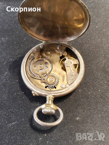 Швейцарски джобен часовник - ROSKOPF PATENT 1900г. - КЛАСИКА В ЖАНРА - ПРОМОЦИЯ, снимка 5 - Джобни - 50420455