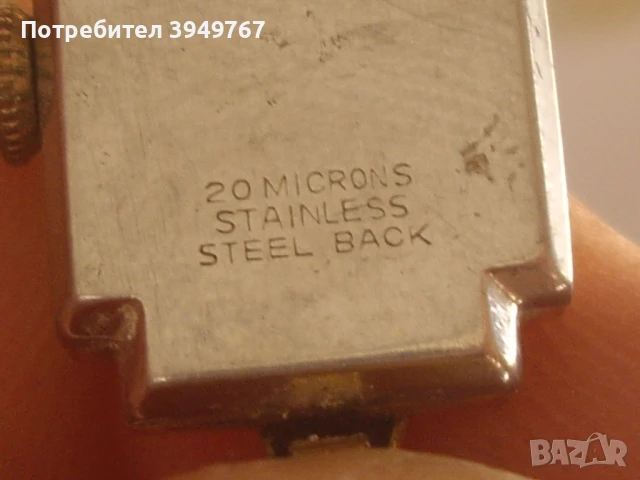 Стар позлатен дамски часовник, снимка 3 - Дамски - 50658352