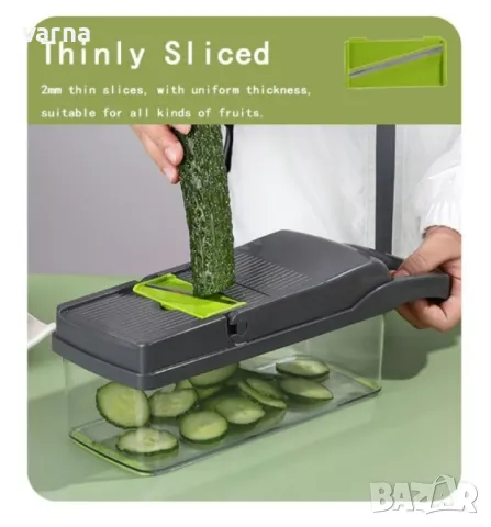 Кухненско ренде за плодове и зеленчуци 14 в 1, снимка 6 - Аксесоари за кухня - 47765195