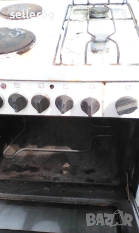 Българска готварска печка Терма 5 на части - от 80-те години, снимка 3 - Печки, фурни - 54172271