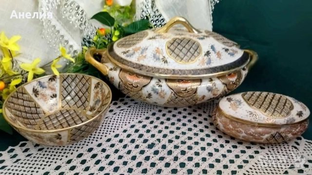 Комплект - стил и изящество , снимка 2 - Чинии - 51712483